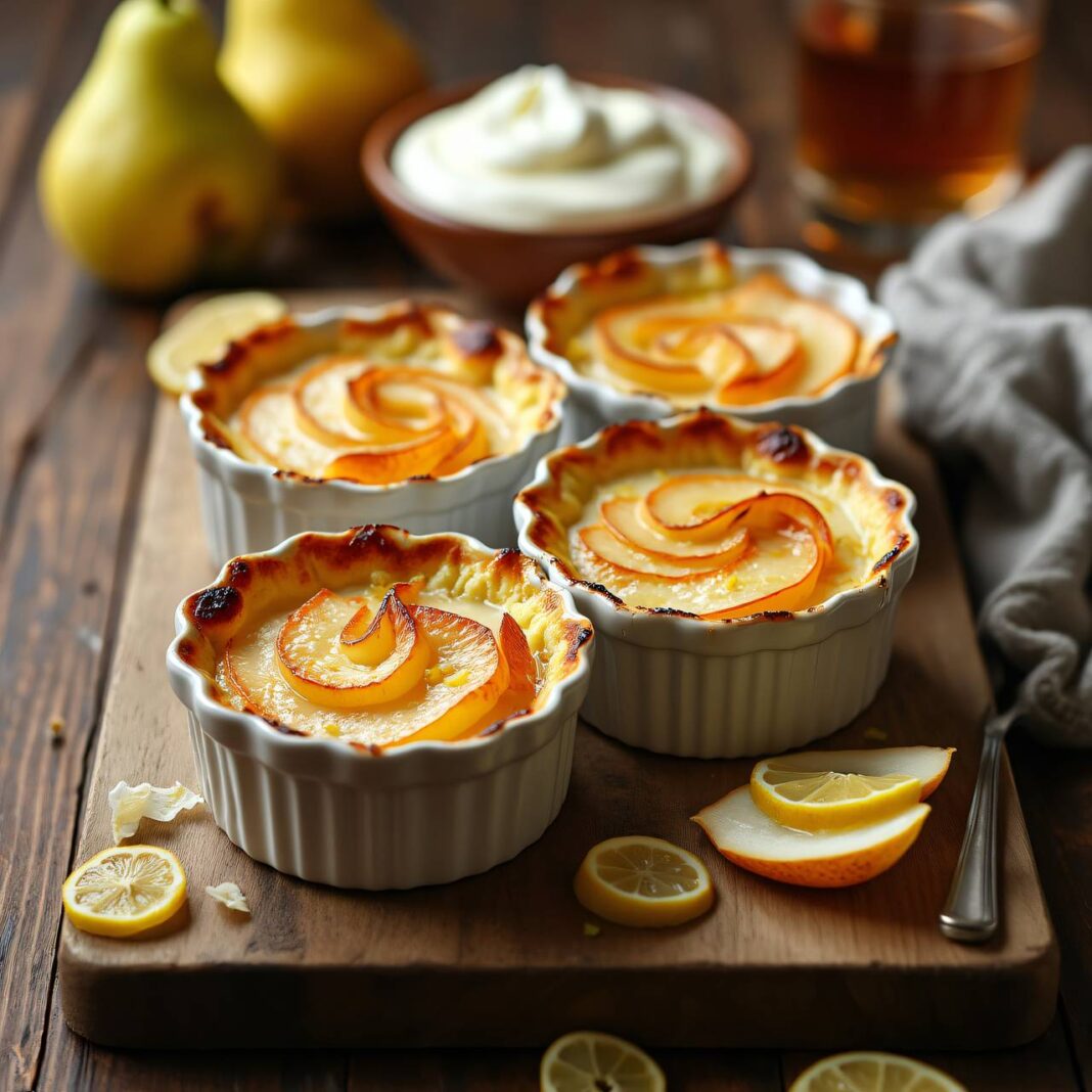 Birnengratin mit Mascarpone Rezept Birnengratin mit Mascarpone Rezept