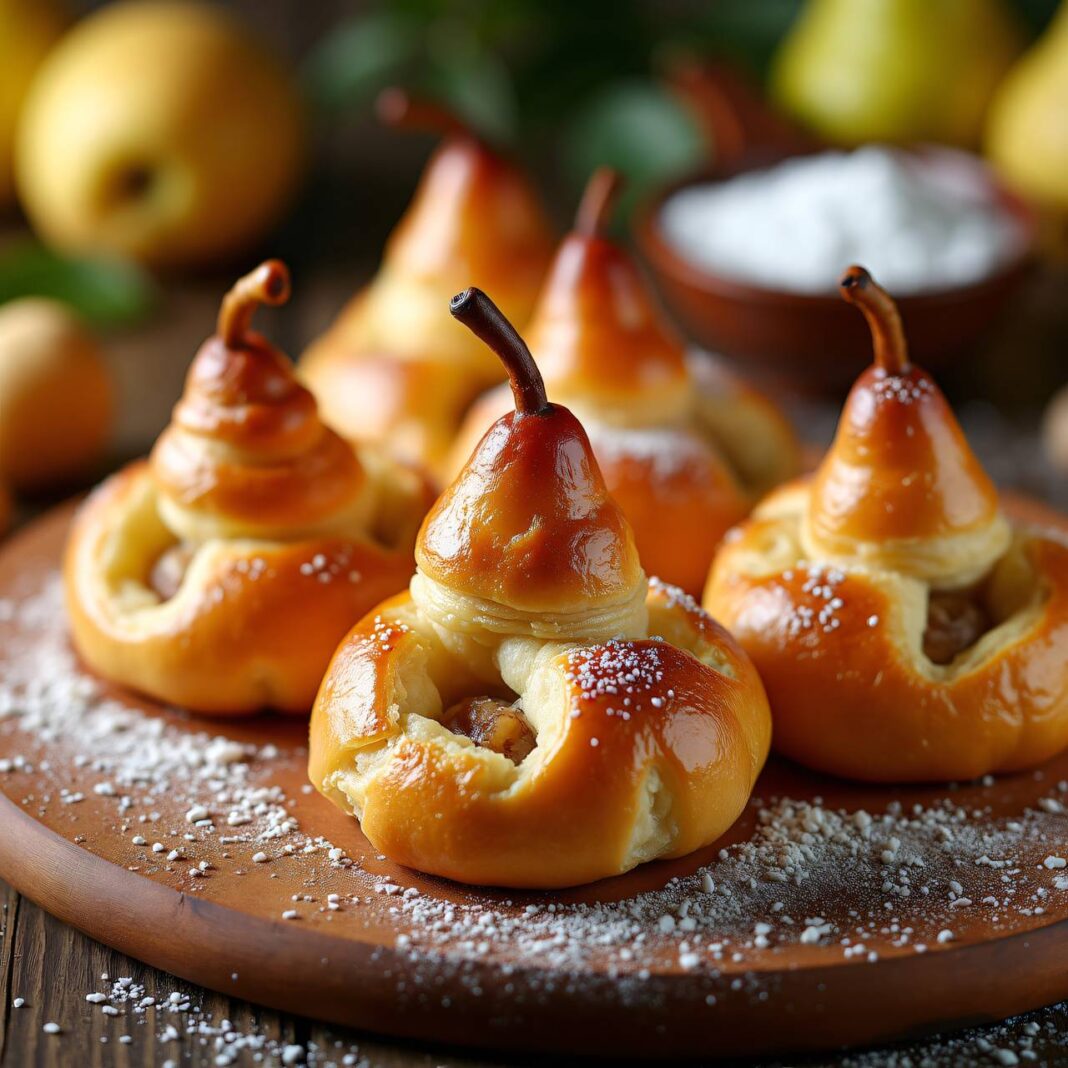Birnenkrapfen Rezept Birnenkrapfen Rezept