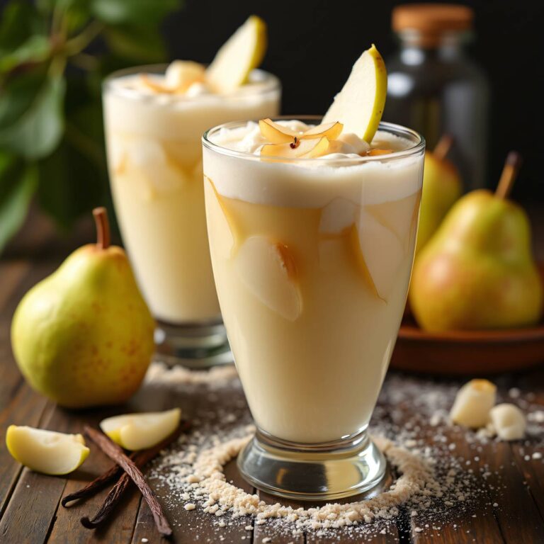 Birnenmilch Rezept