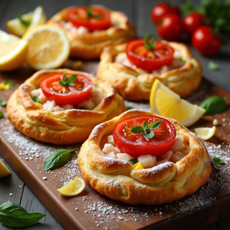 Blätterteig-Pastete mit Fischfüllung Rezept
