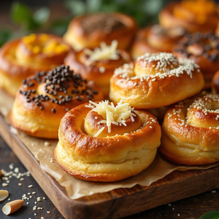 Blätterteigschnecken Rezept