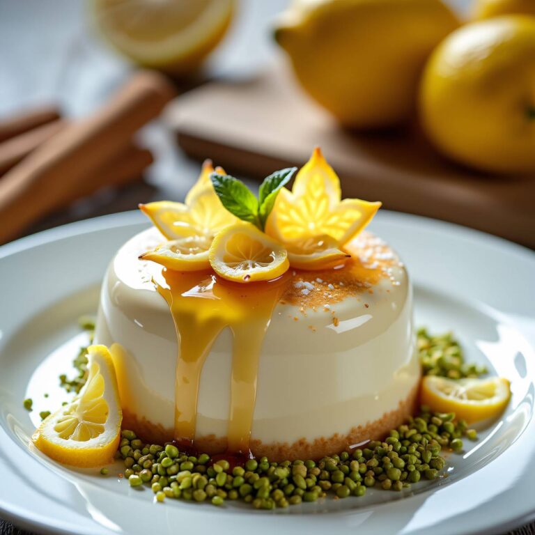 Blanc-battu-Köpfchen mit Zimt-Zitronen-Sauce Rezept