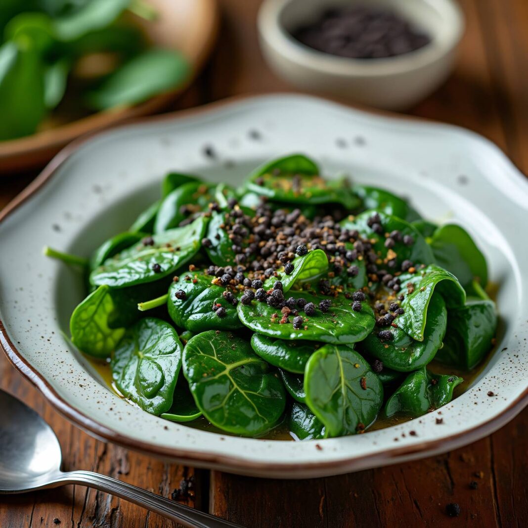 Blattspinat mit Sahne Rezept Blattspinat mit Sahne Rezept