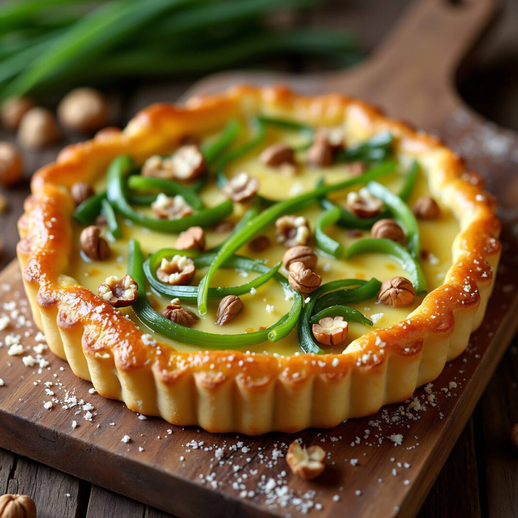 Blitz-Käse-Tarte Rezept Blitz-Käse-Tarte Rezept