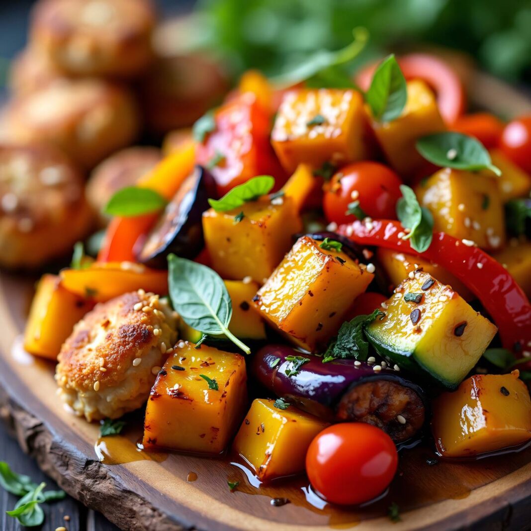 Blitz-Ratatouille mit Hühnerwürfeln Rezept Blitz-Ratatouille mit Hühnerwürfeln Rezept