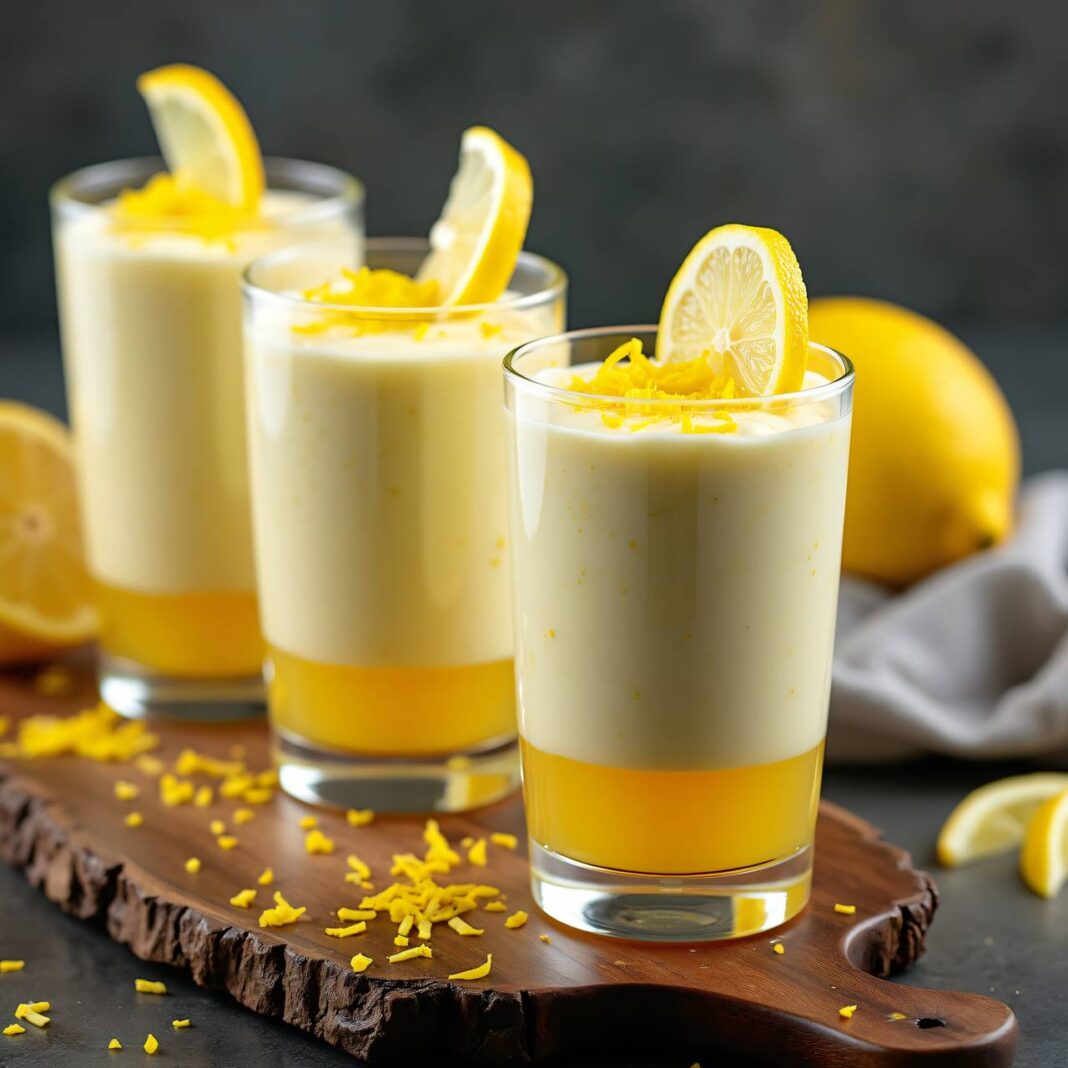 Blitz-Zitronenmousse (Low Carb) Rezept Blitz-Zitronenmousse (Low Carb) Rezept