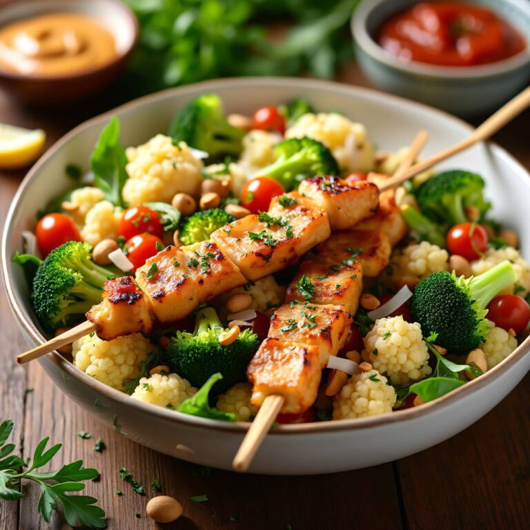 Blumenkohl-Broccoli-Salat mit Pasta Rezept