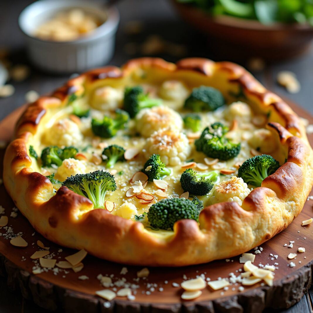 Blumenkohl-Broccoli-Tortilla Rezept Blumenkohl-Broccoli-Tortilla Rezept