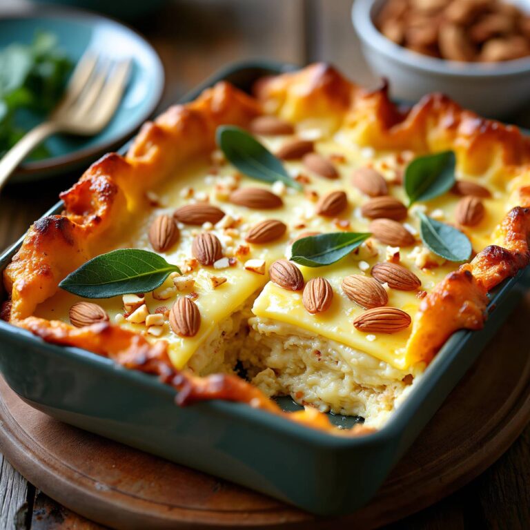 Blumenkohllasagne mit Käse (Vegetarische Lasagne) Rezept