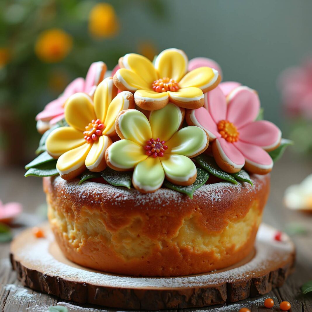 Blumenkuchen Rezept Blumenkuchen Rezept