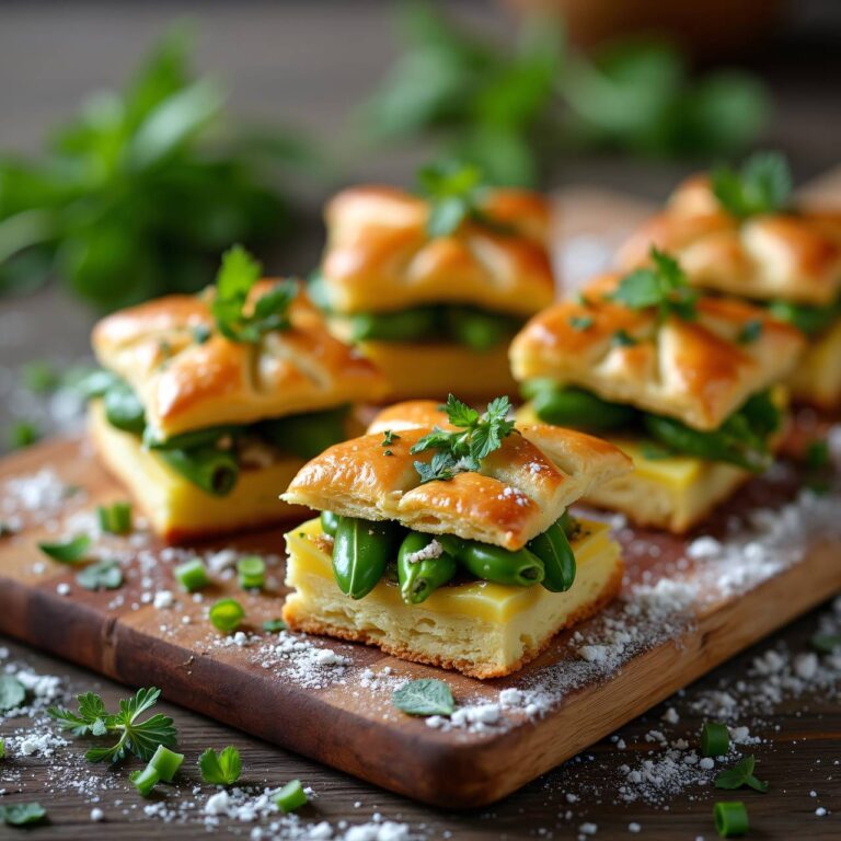 Bohnen-Formaggini-Jalousien Rezept