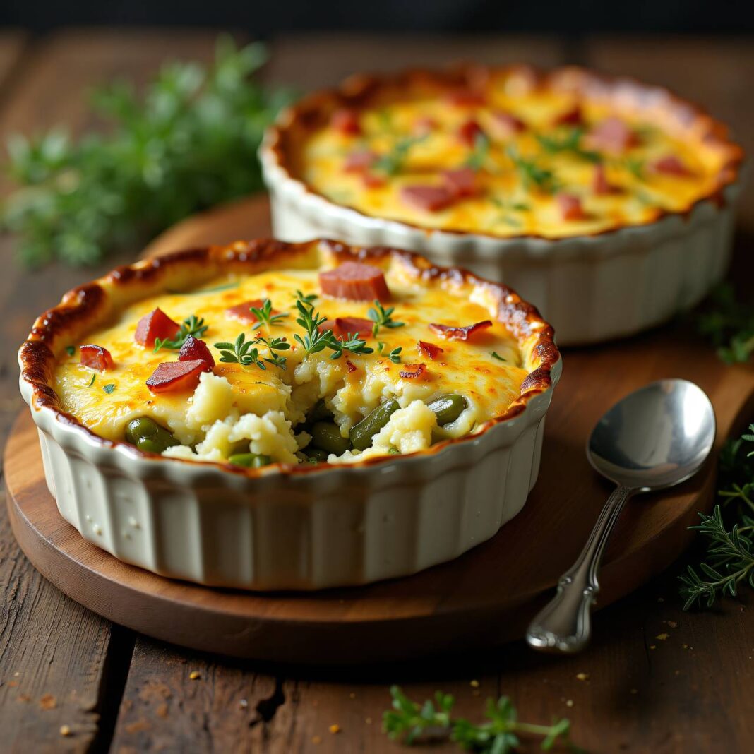 Bohnen-Gratin Rezept Bohnen-Gratin Rezept