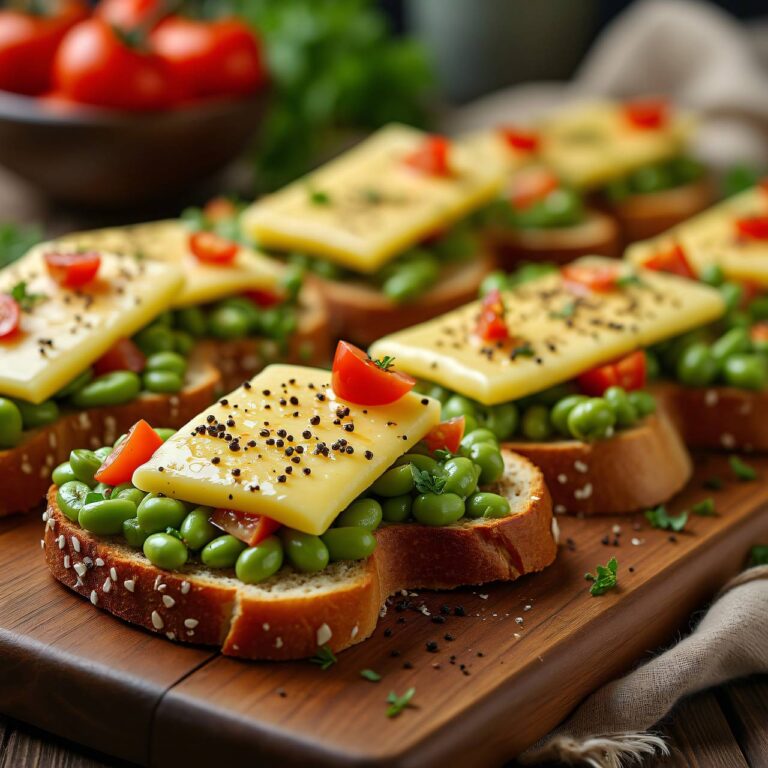 Bohnen-Toast Rezept