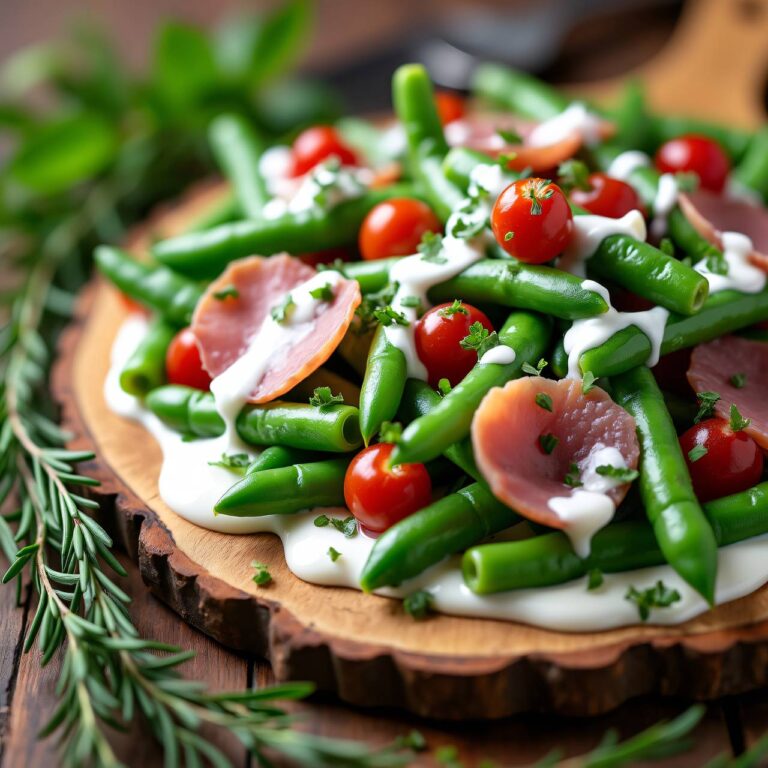 Bohnensalat an Joghurtsauce Rezept