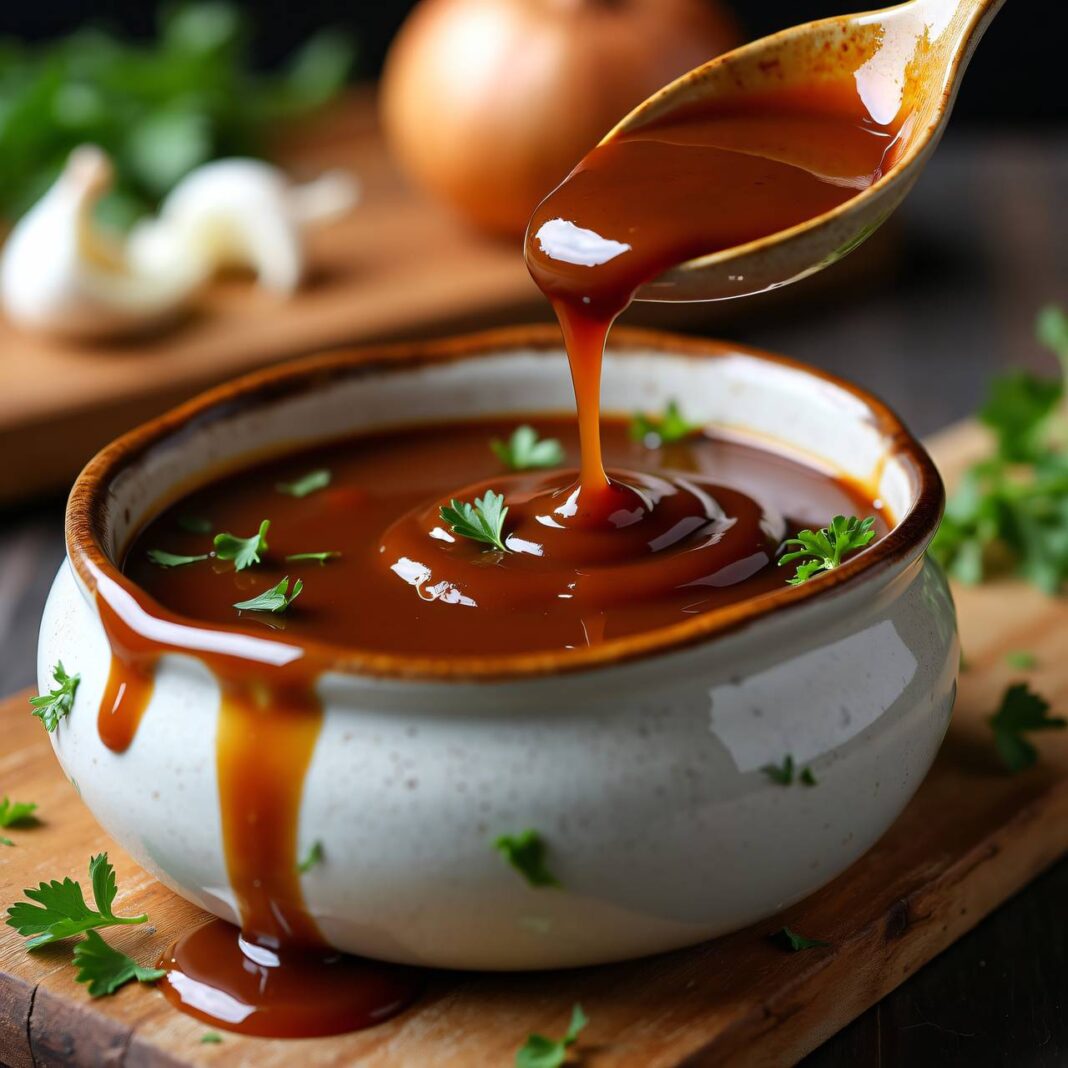 Bratensauce Rezept Bratensauce Rezept