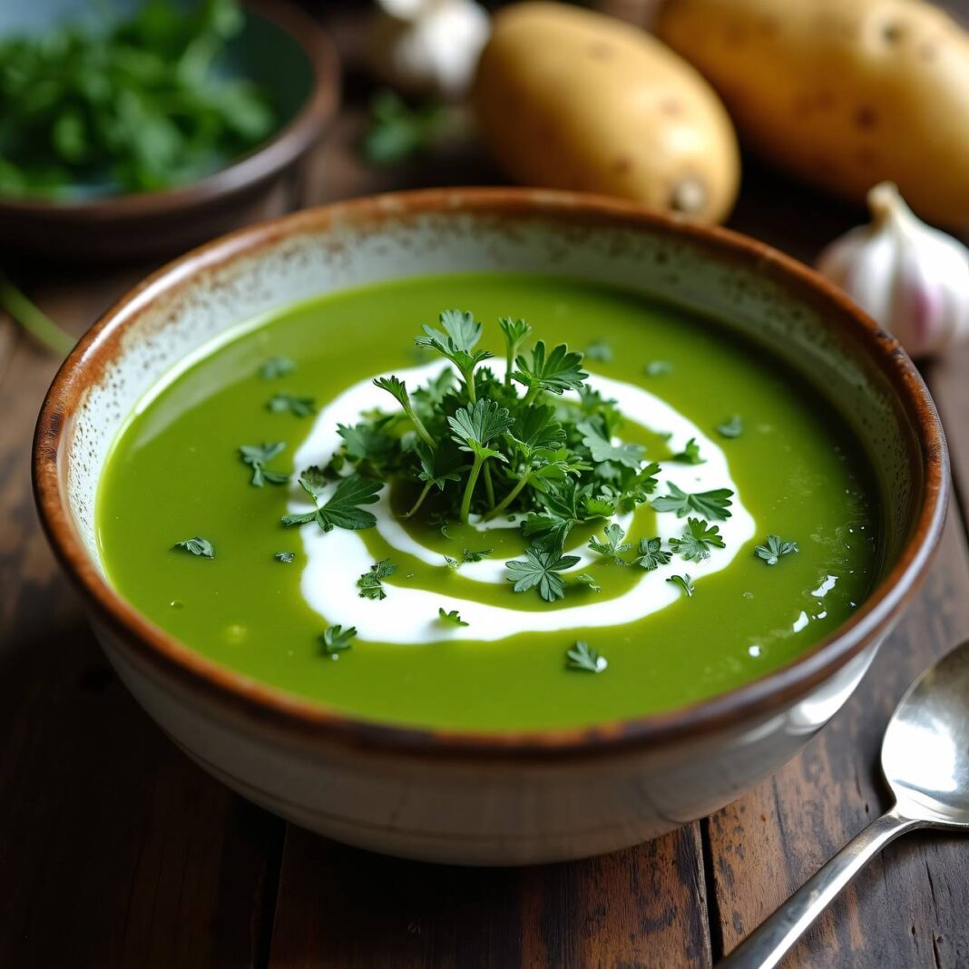 Brennnesselcrèmesuppe Rezept Brennnesselcrèmesuppe Rezept