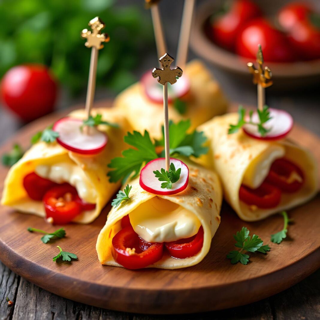 Brie in der Crêpe-Hülle Rezept Brie in der Crêpe-Hülle Rezept