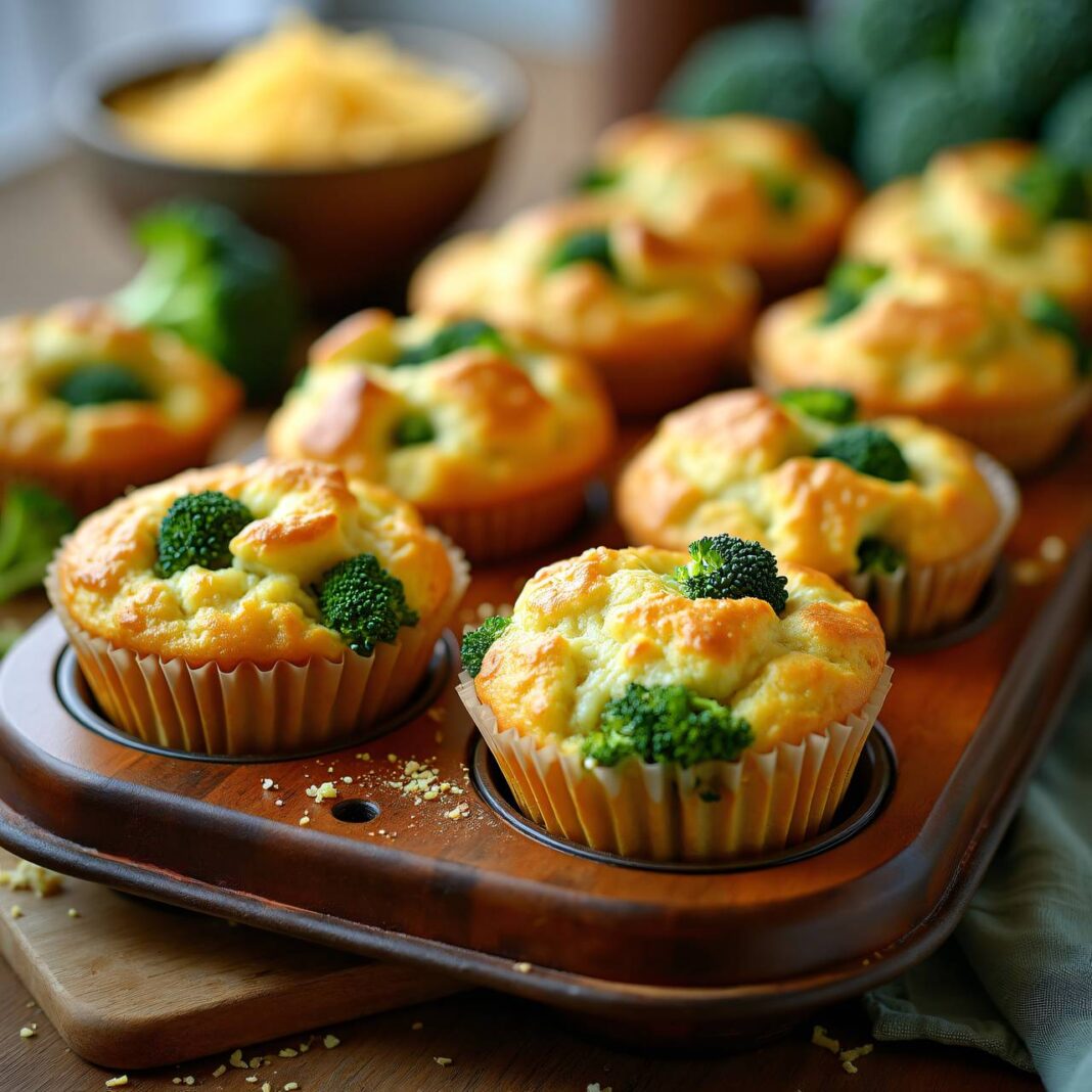 Broccoli-Käse-Muffins Rezept Broccoli-Käse-Muffins Rezept