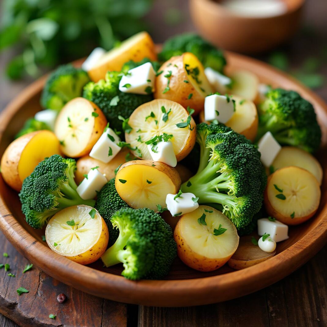 Broccoli-Kräuter-Kartoffelsalat Rezept Broccoli-Kräuter-Kartoffelsalat Rezept