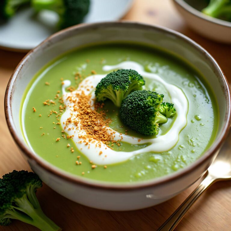 Broccolicrèmesuppe (Low Carb) Rezept