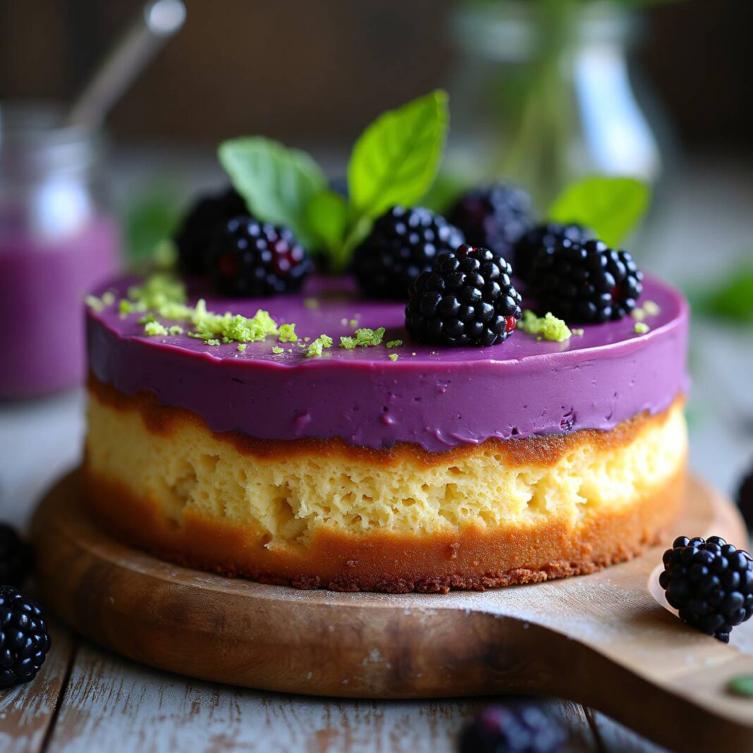 Brombeer-Limetten-Quarktorte Rezept Brombeer-Limetten-Quarktorte Rezept