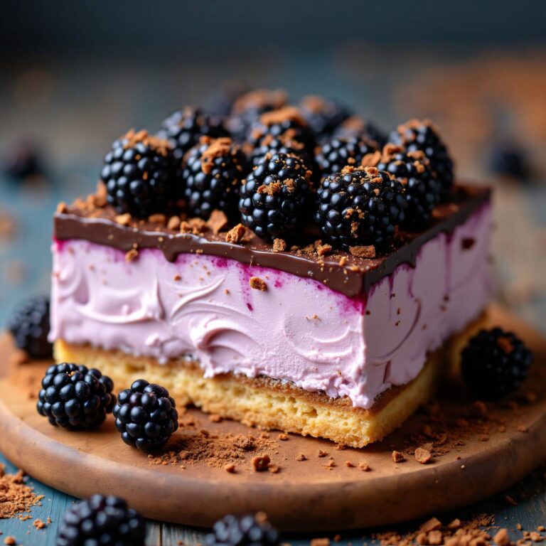 Brombeer-Obersschnitte mit Kaffee Rezept