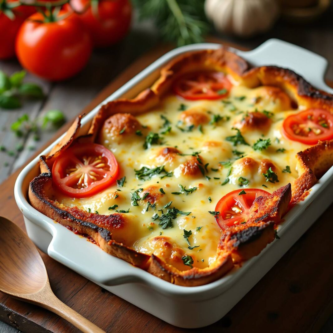 Brot-Käse-Auflauf (No Food Waste) Rezept Brot-Käse-Auflauf (No Food Waste) Rezept