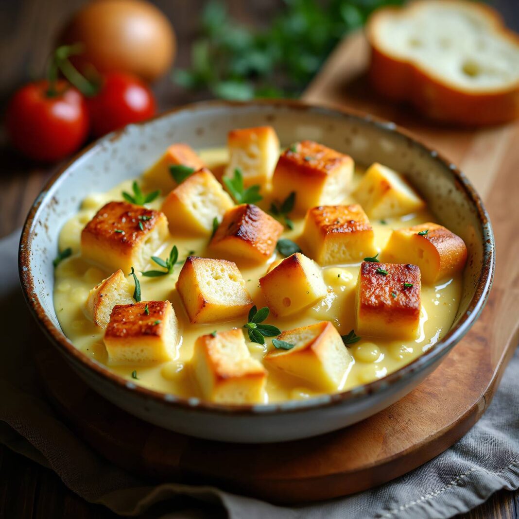 Brot-Käse-Gericht Rezept Brot-Käse-Gericht Rezept