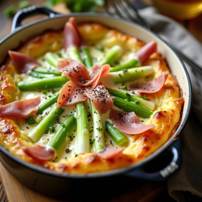 Bundzwiebel-Gratin Rezept