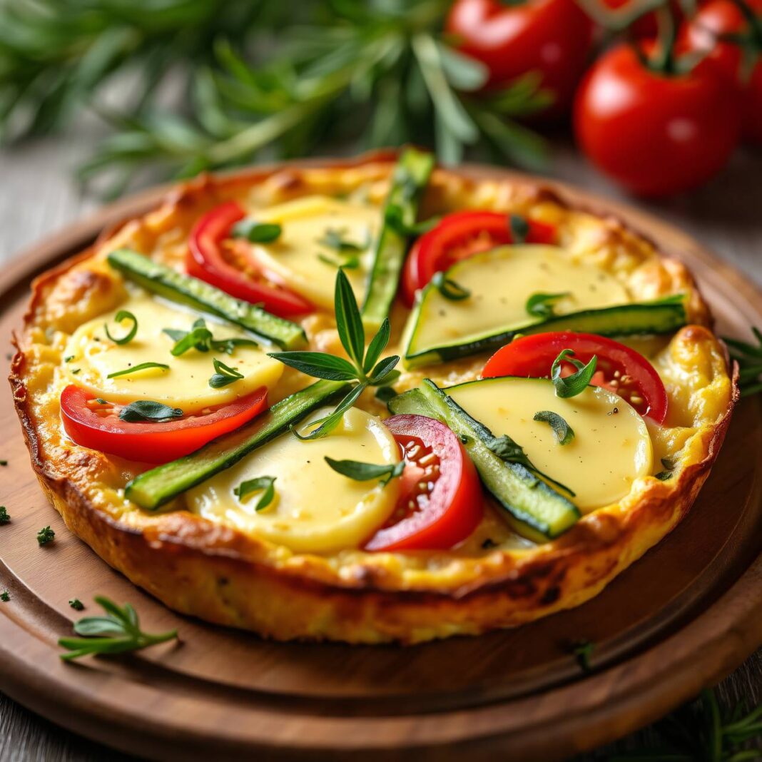 Bunte Camembert-Frittata Rezept Bunte Camembert-Frittata Rezept