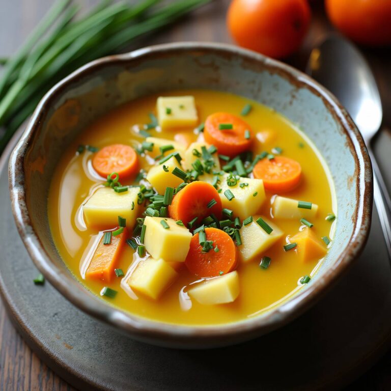 Bunte Gemüse-Kartoffelsuppe Rezept