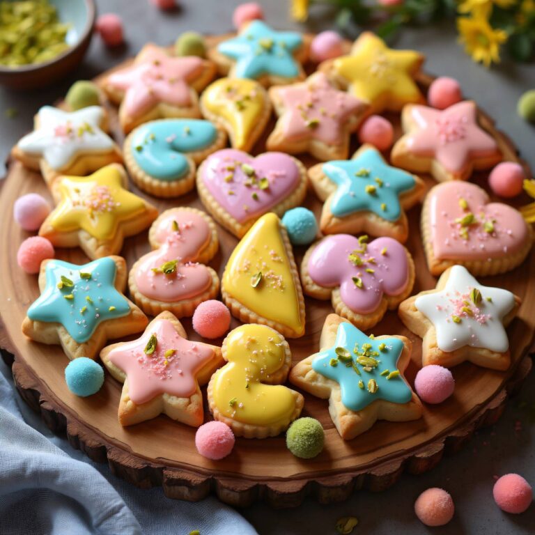 Bunte Plätzchen Rezept