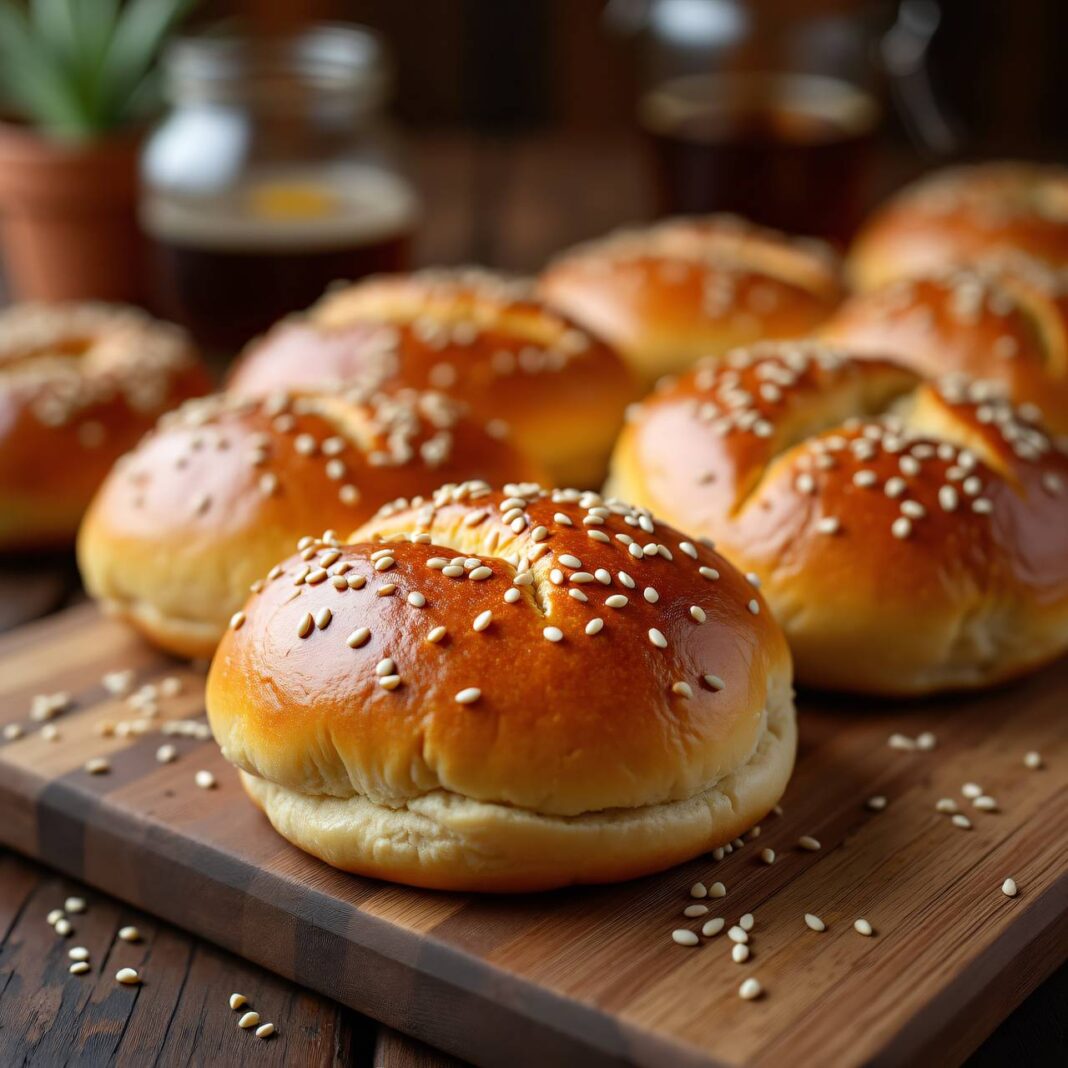 Burger Bun Rezept Burger Bun Rezept