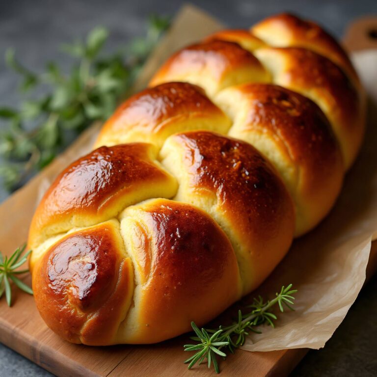 Butterzopf mit Vorteig und Hefewasser Rezept