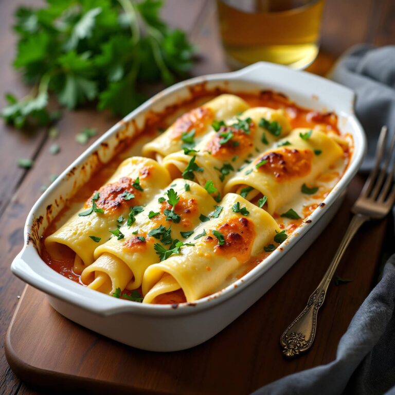 Cannelloni mit Käsefüllung Rezept