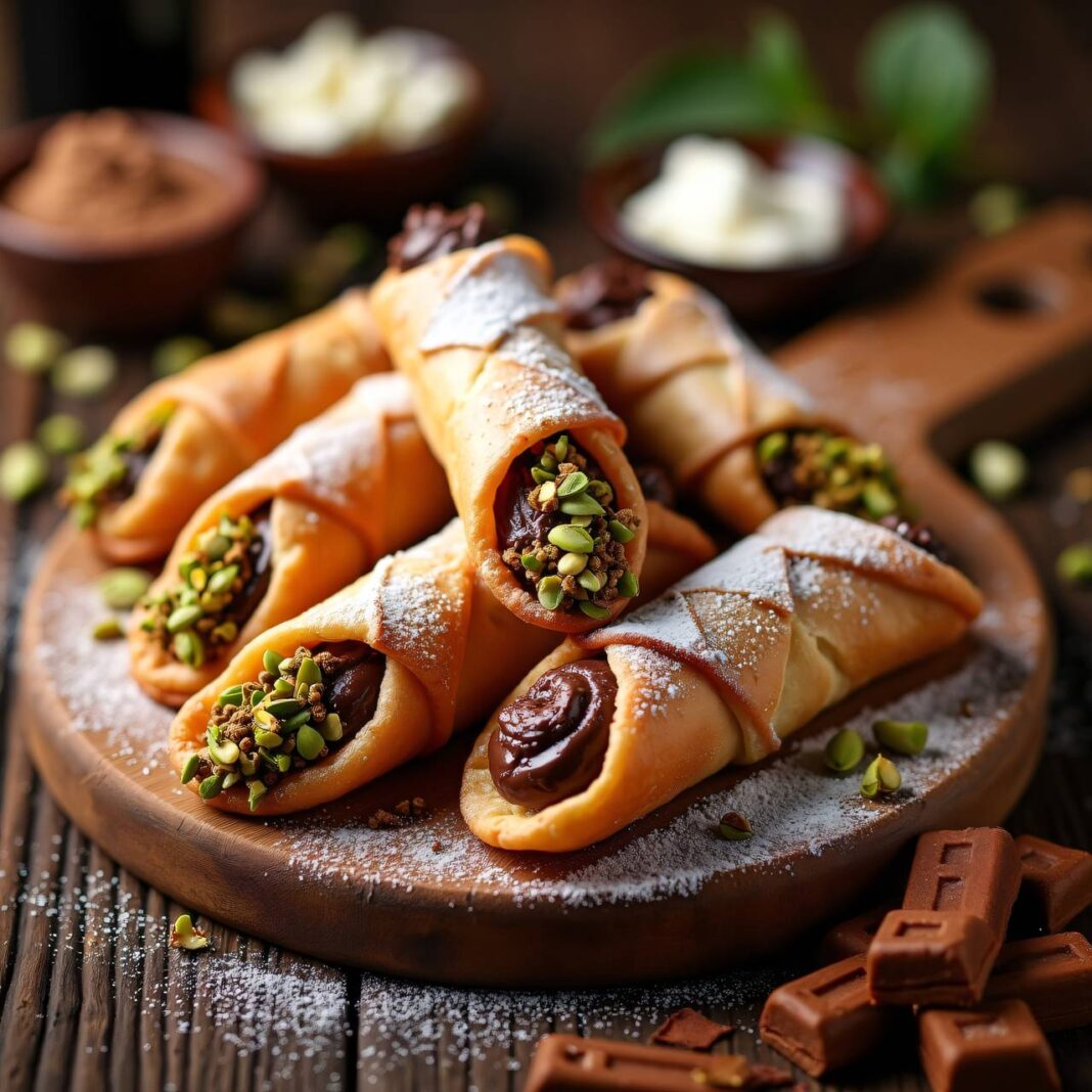 Cannoli siciliani Rezept Cannoli siciliani Rezept