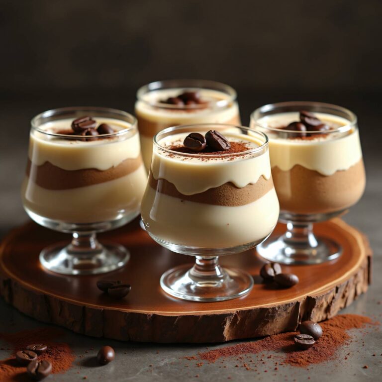 Cappuccino-Panna-cotta Rezept