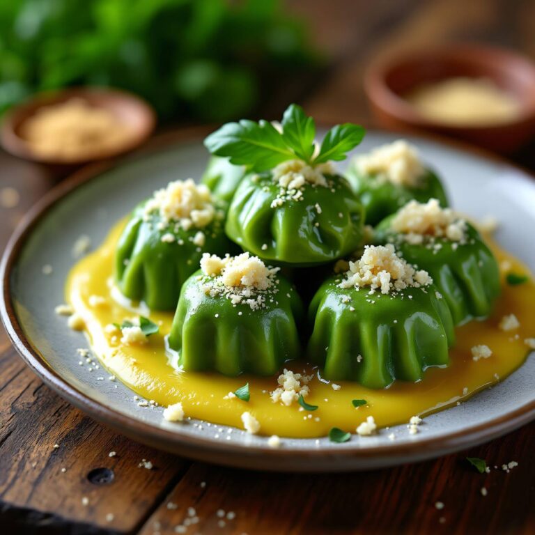 Capunet (Spinatspätzli) Rezept