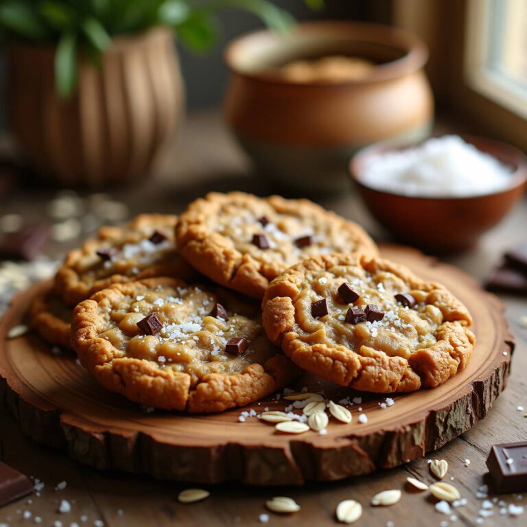 Caramel-Haferflocken-Cookies Rezept