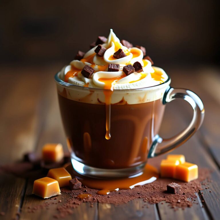 Caramel Hot Chocolate Rezept