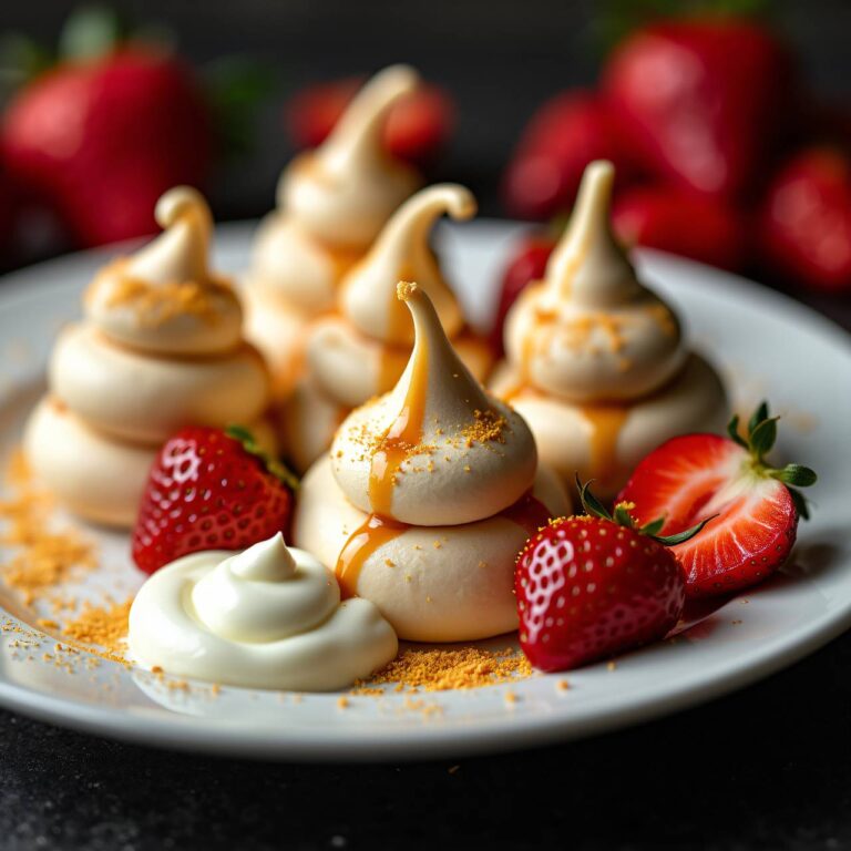 Caramel-Meringues Rezept