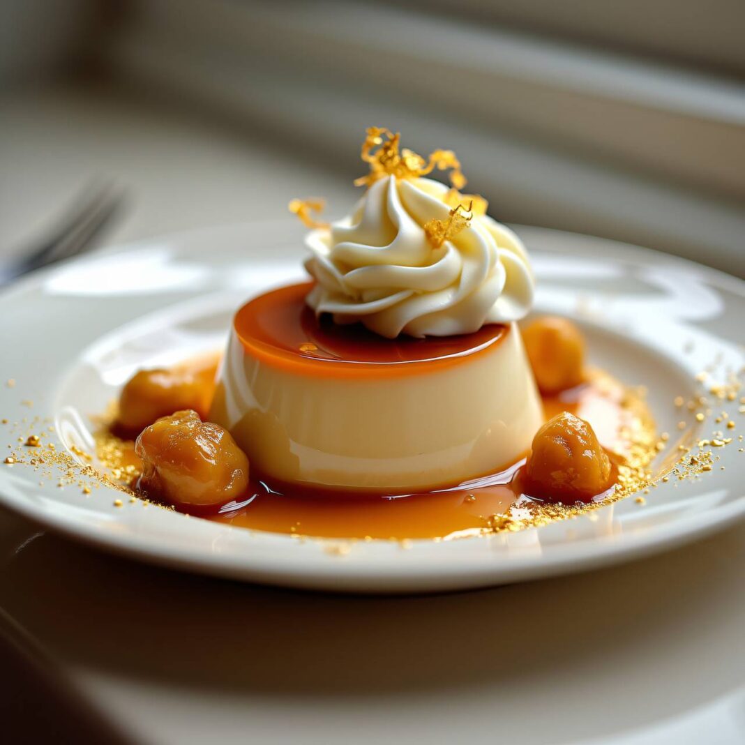 Caramel-Panna-cotta mit Nüssen Rezept Caramel-Panna-cotta mit Nüssen Rezept