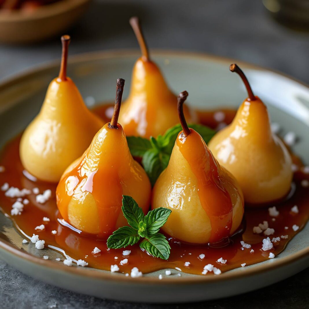Caramelisierte Birnen Rezept Caramelisierte Birnen Rezept