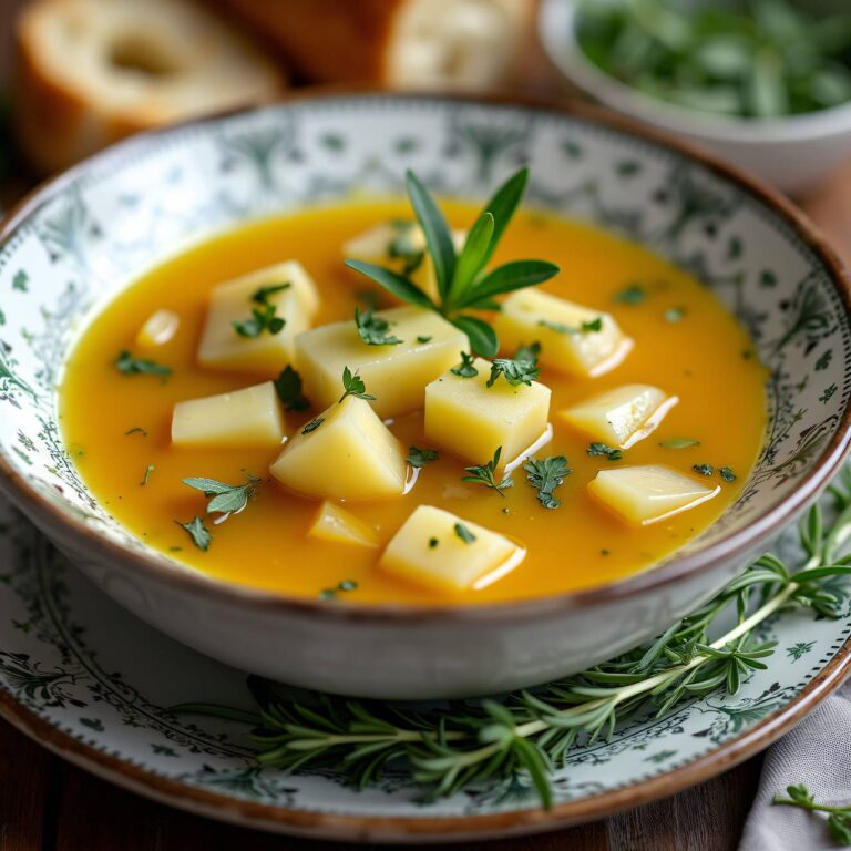 Cesnecka (Knoblauchsuppe) Rezept