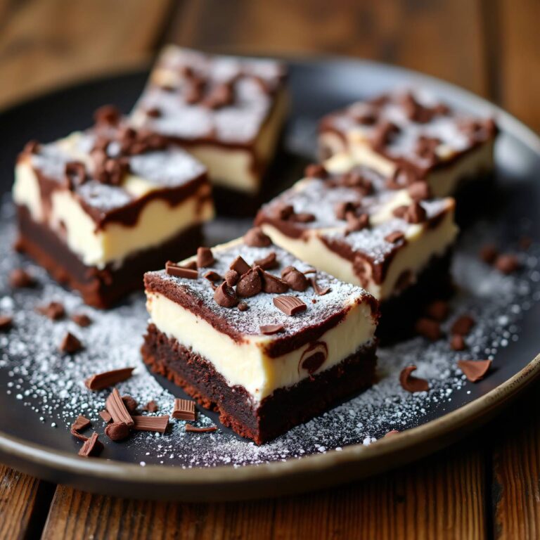 Cheesecake Brownies Rezept