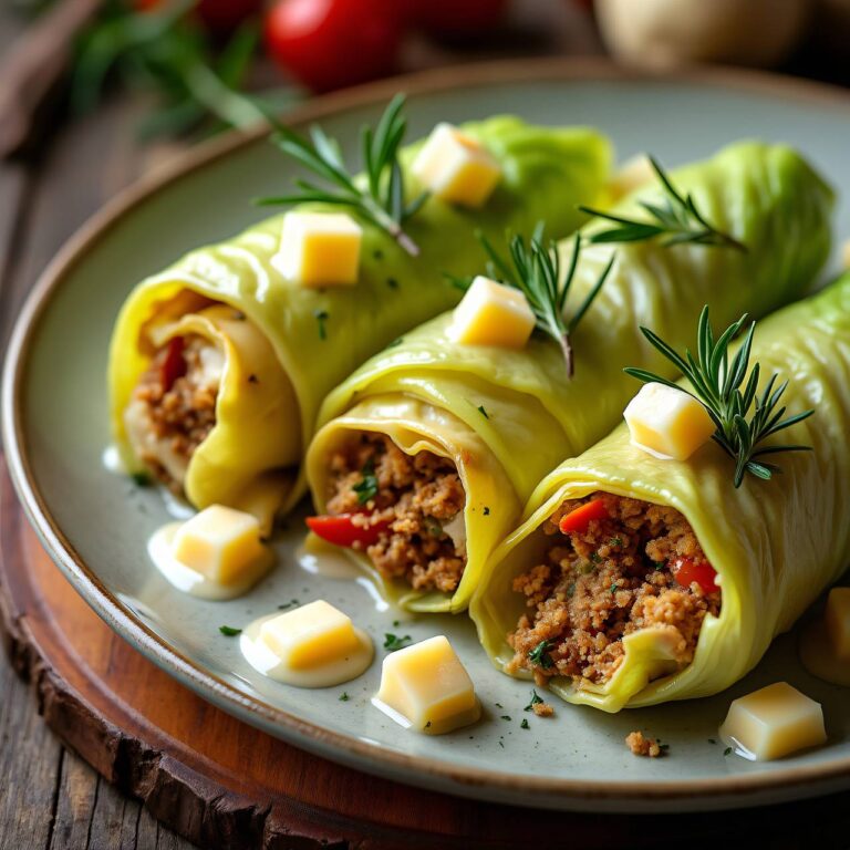 Chinakohl-Wickel mit Wurstfüllung Rezept