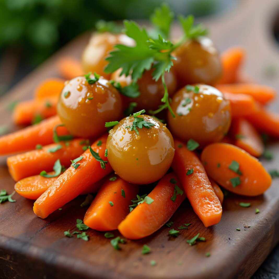 Cipollate mit glacierten Zwiebelchen und Karotten Rezept Cipollate mit glacierten Zwiebelchen und Karotten Rezept