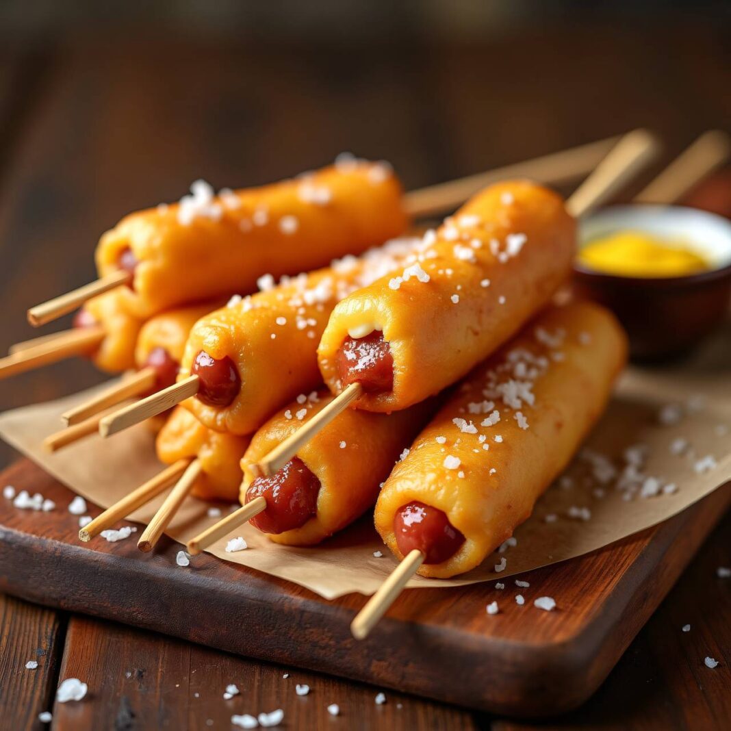 Corn Dog Rezept Corn Dog Rezept