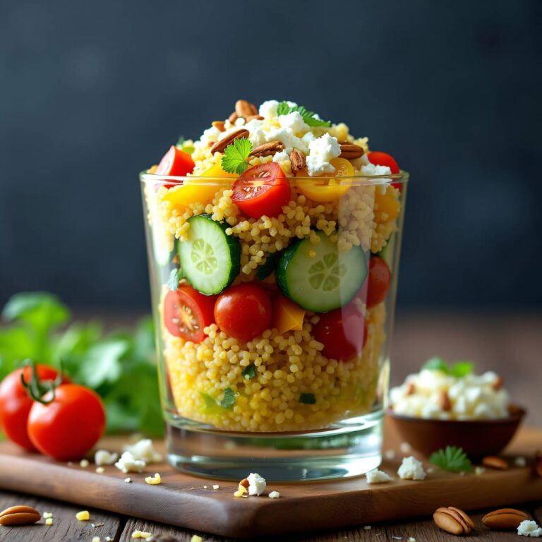Couscous-Salat im Glas Rezept