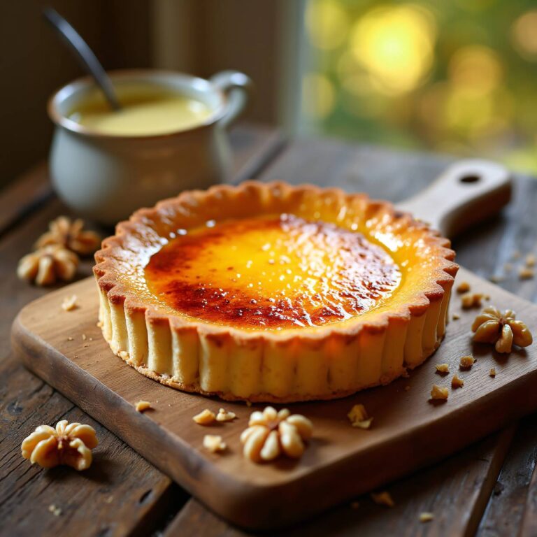 Crème-brulée-Tarte Rezept